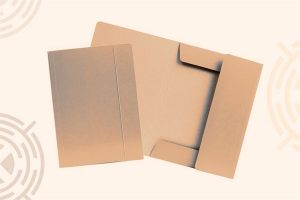 Папки картонные на резинках - изготовление