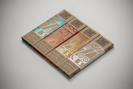 Behance - Happycentro Design Studio - CRUDE Raw Chocolate - Package Design - 1