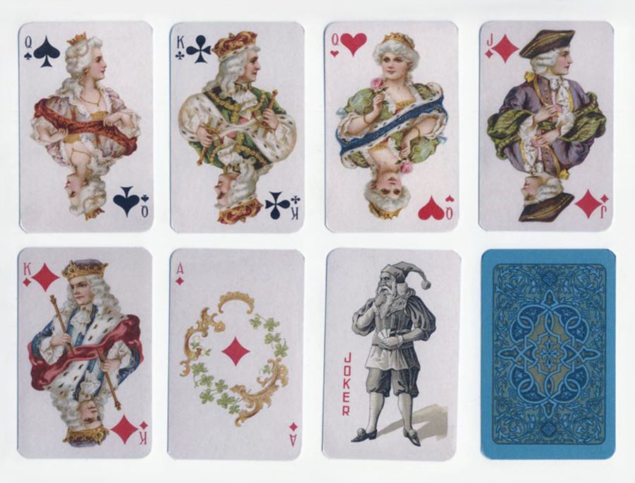 Игральные карты - серия Рококо - 1911