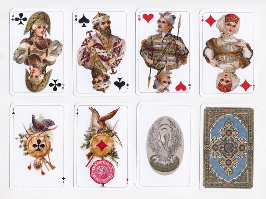 Игральные карты - серия Русский стиль - 1911