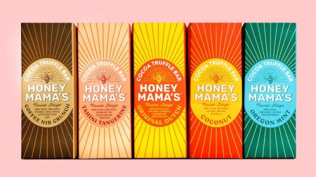 The Dieline - Honey Mama's - Package Design - 1