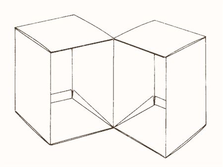 Коробка с удвоенными стенками
