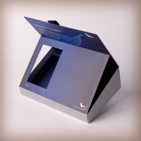 Пример - коробка с окошком