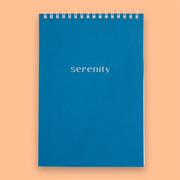 Блокнот в точку - голубой