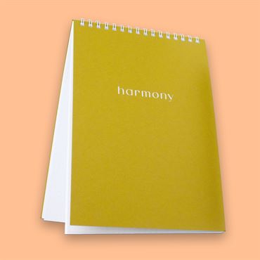 Блокнот в точку - желтый