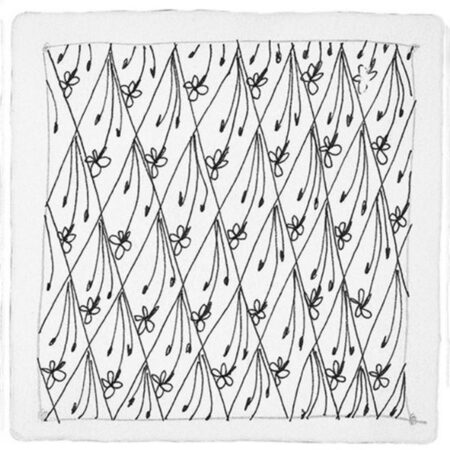 Zentangle - пример - 3