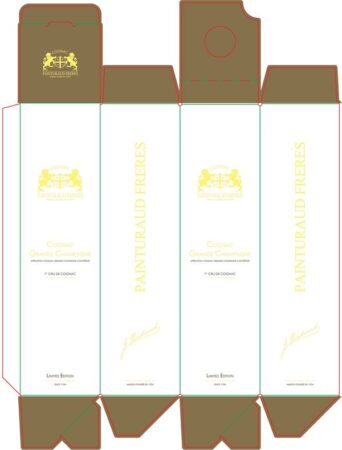 Коробка для алкоголя - 24-1451 - пример макета